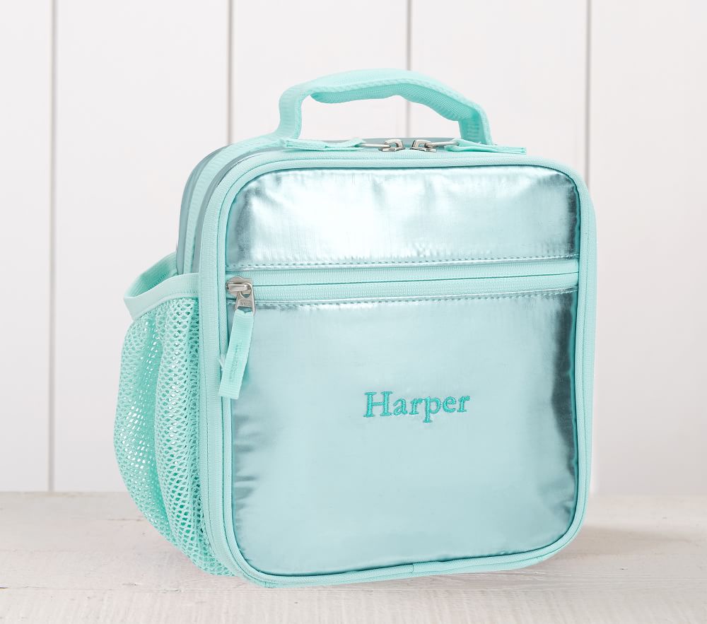 Mackenzie Aqua Shine Classic Lunch Box